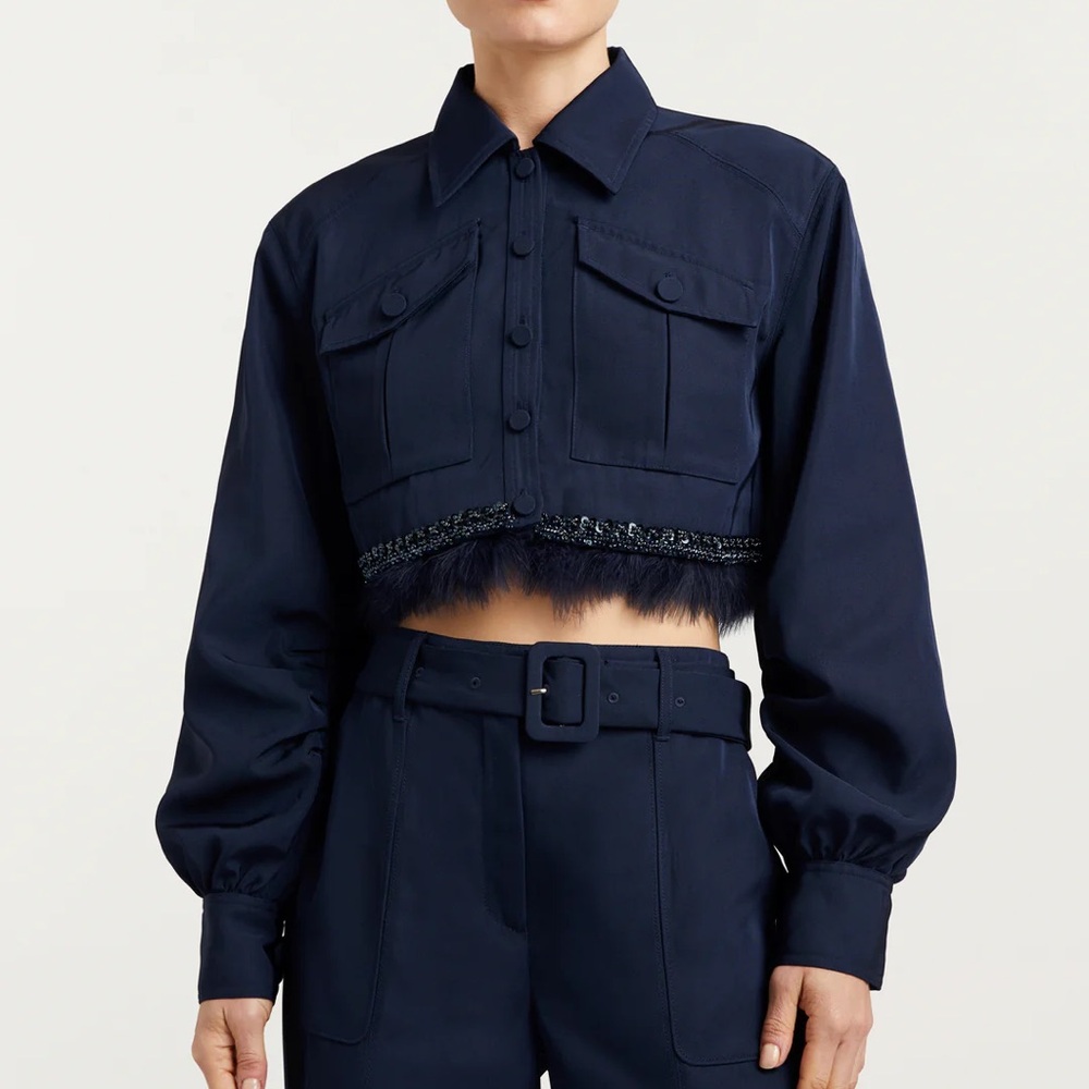 Cinq à sept SUVI JACKET NAVY